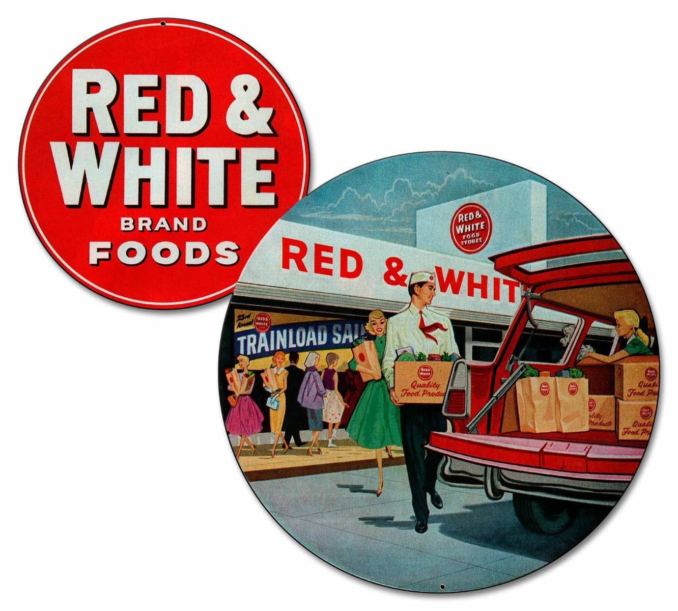 RED & WHITE BRAND FOODS 24 x 22
