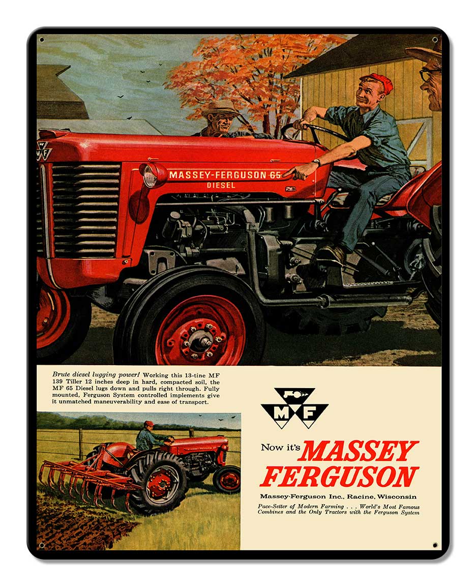 MASSEY FERGUSON TRACTOR 12 x 15