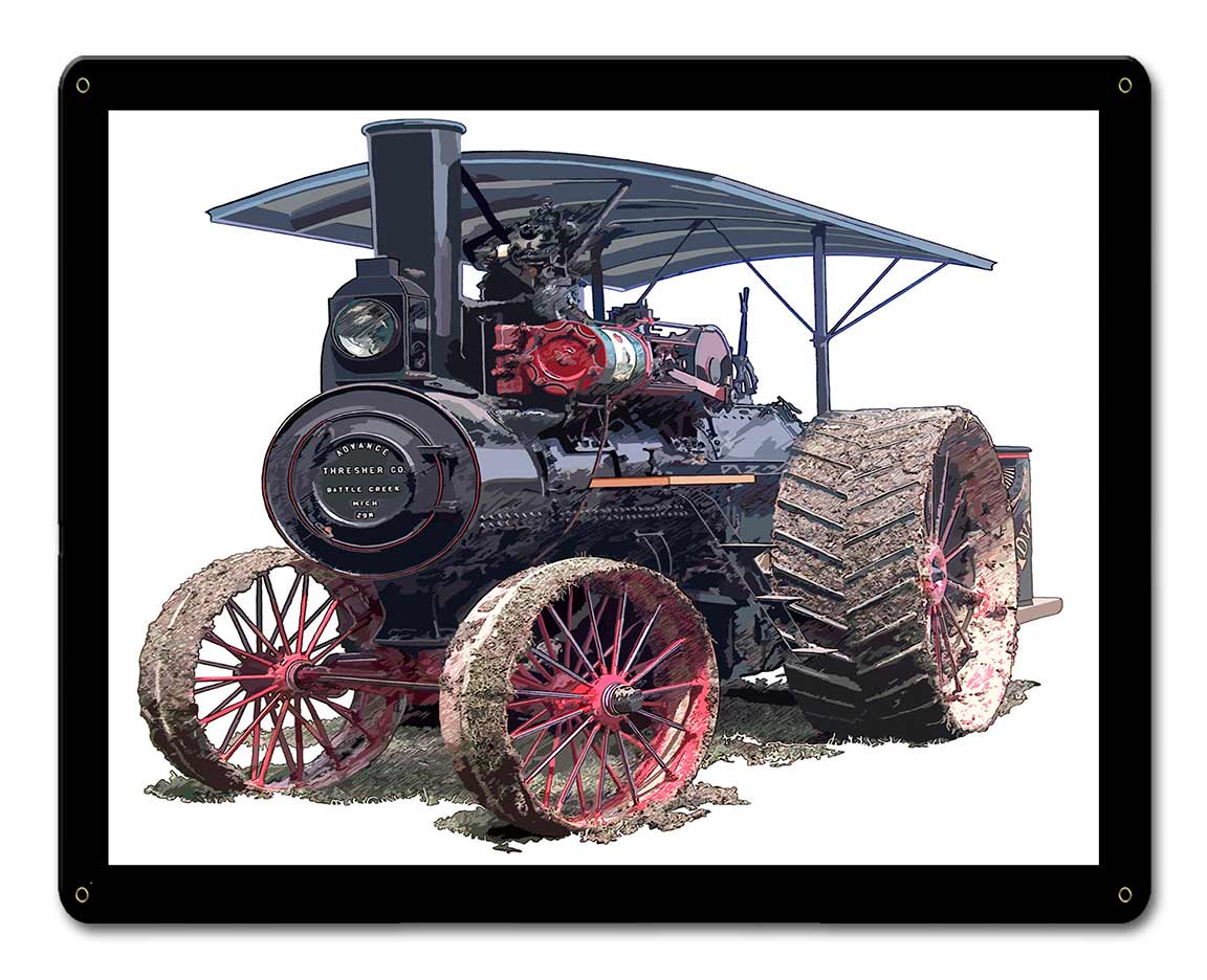 ADVANCE STEAM TRACTOR 15 x 12