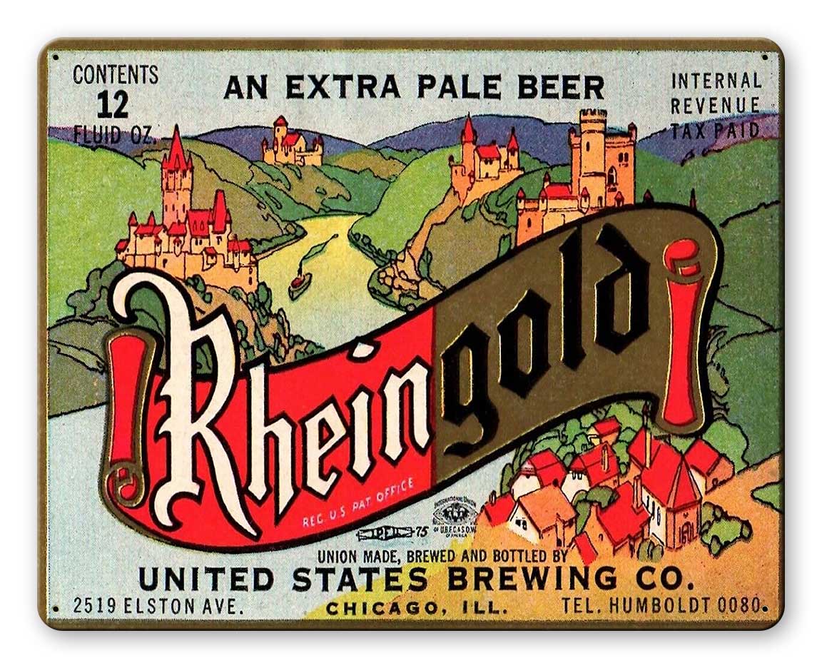 RHEINGOLD EXTRA PALE 15 x 12
