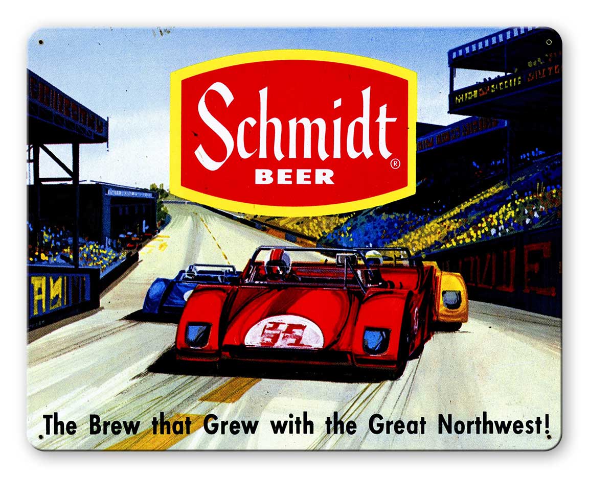 SCHMIDT AD RACE CAR 15 x 12