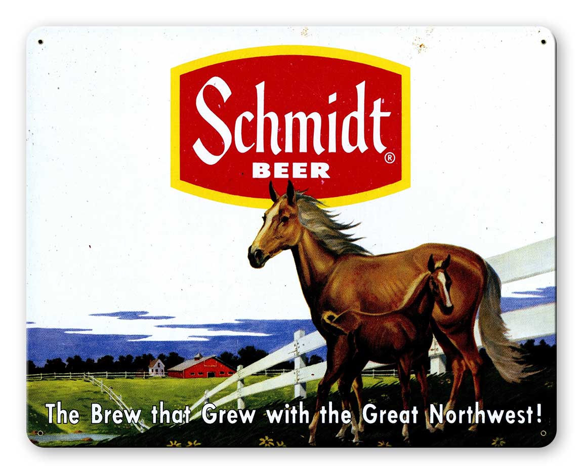 SCHMIDT AD HORSES 15 x 12