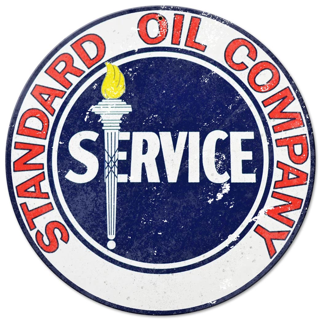 STANDARD OIL SERVICE 14 x 14