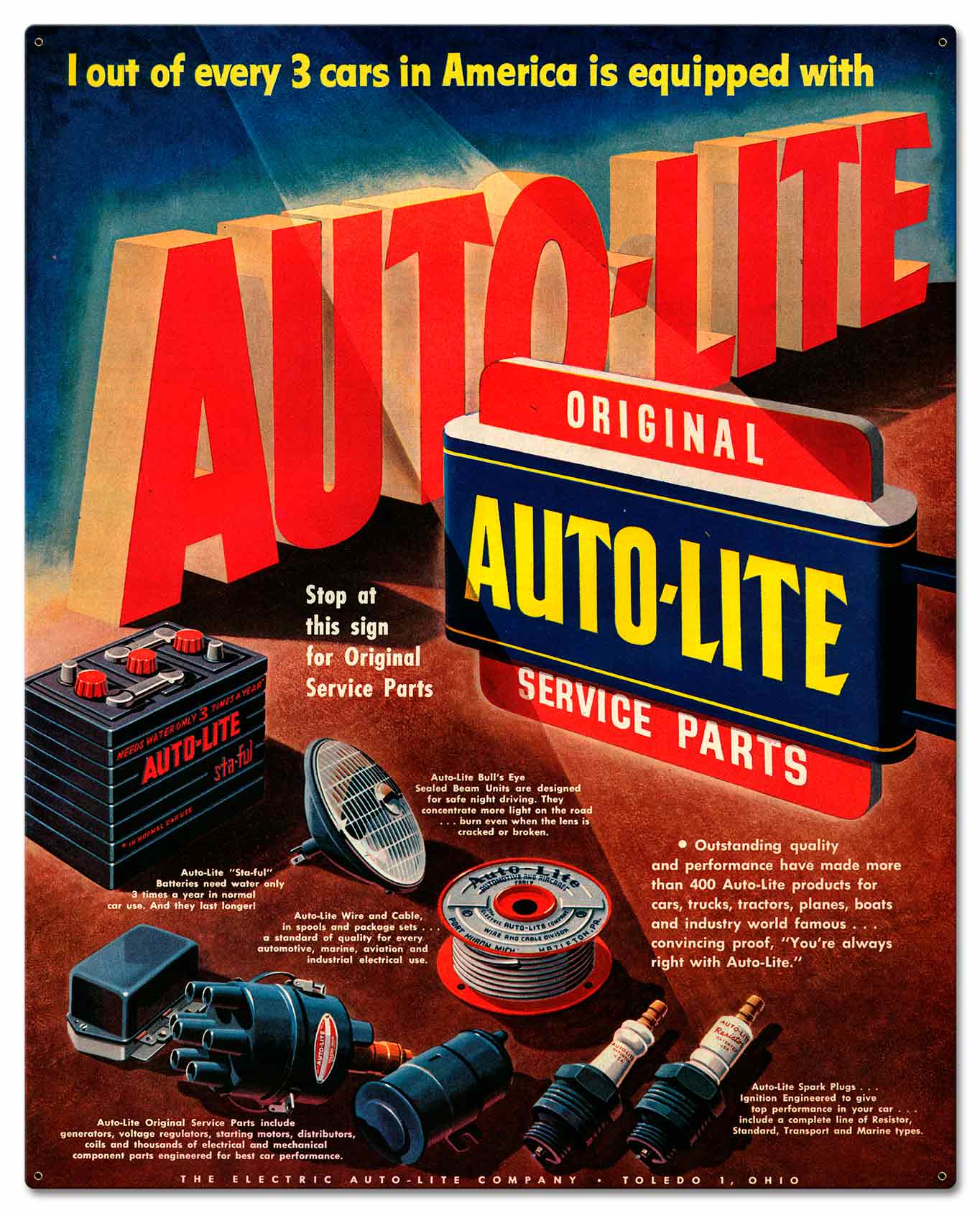 AUTO LITE 24 x 30