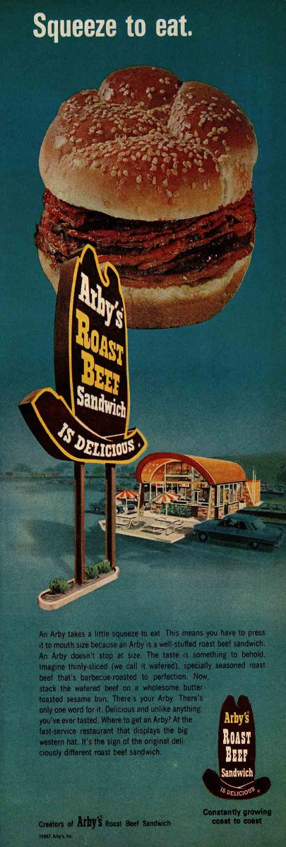 ARBY'S 12 x 36