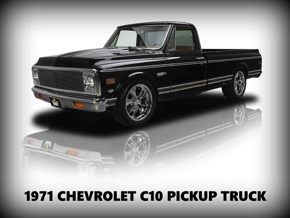 1971 CHEVROLET C10 16 x 12