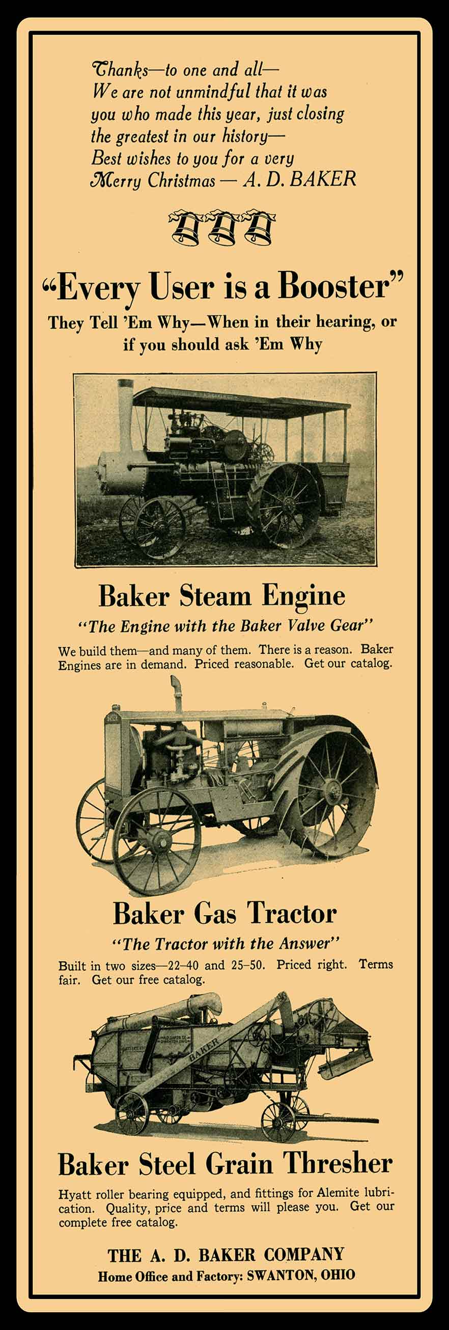 BAKER 12 x 36