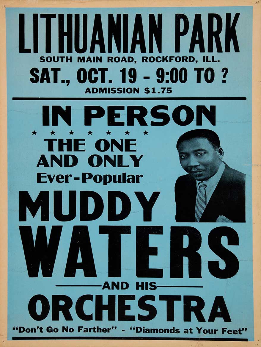 1957 MUDDY WATERS 12 x 16