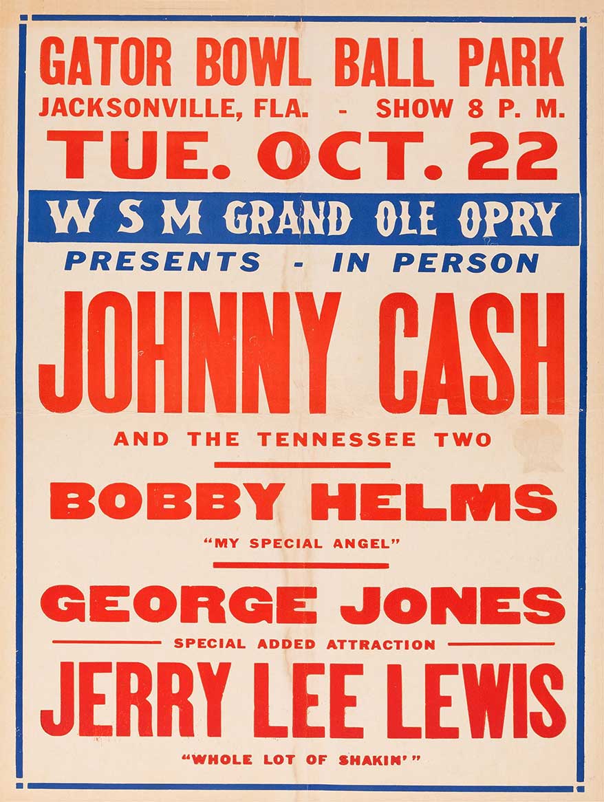 1957 JOHNNY CASH 12 x 16