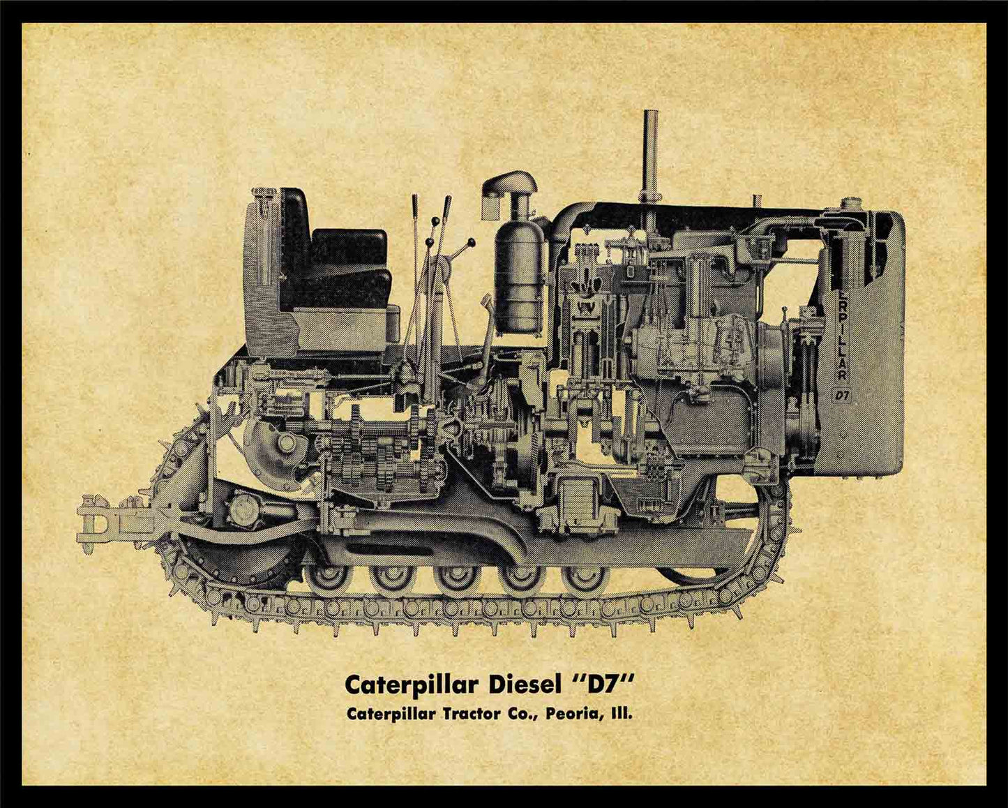 CATERPILLAR DIESEL D7 30 x 24