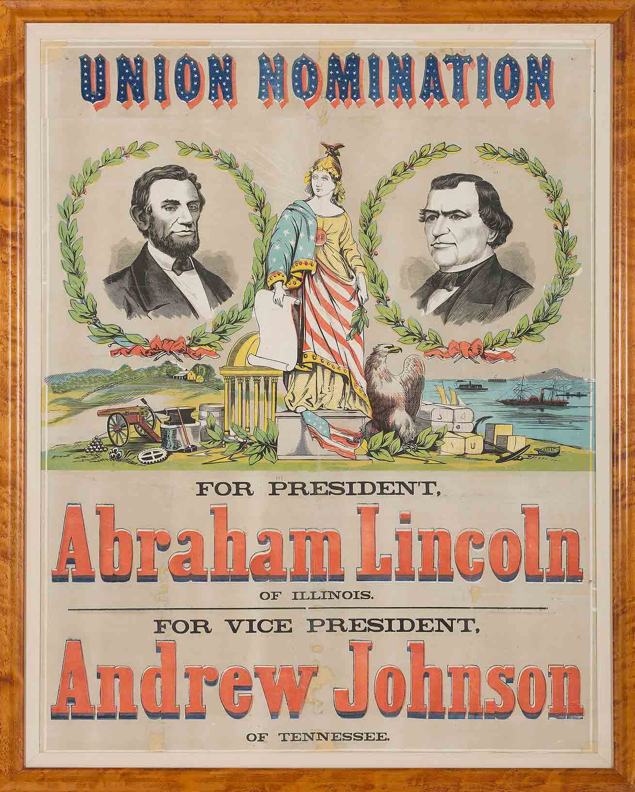 1864 LINCOLN 24 x 30