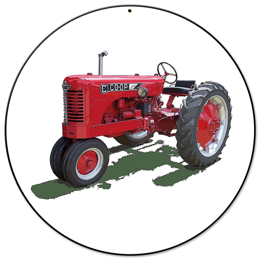CO-OP MODEL C TRACTOR 14 x 14