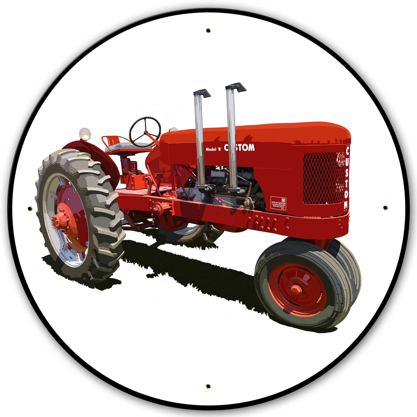 CO-OP MODEL B TRACTOR 28 x 28