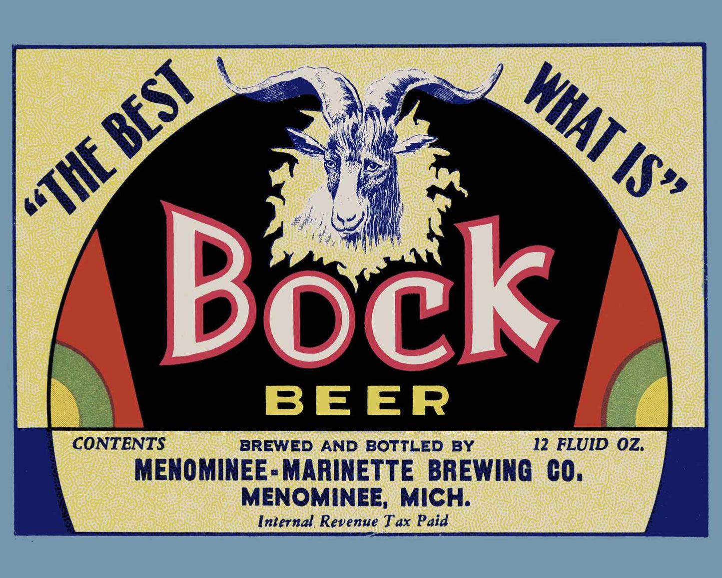 MENOMINEE BROCK BEER 30 x 24