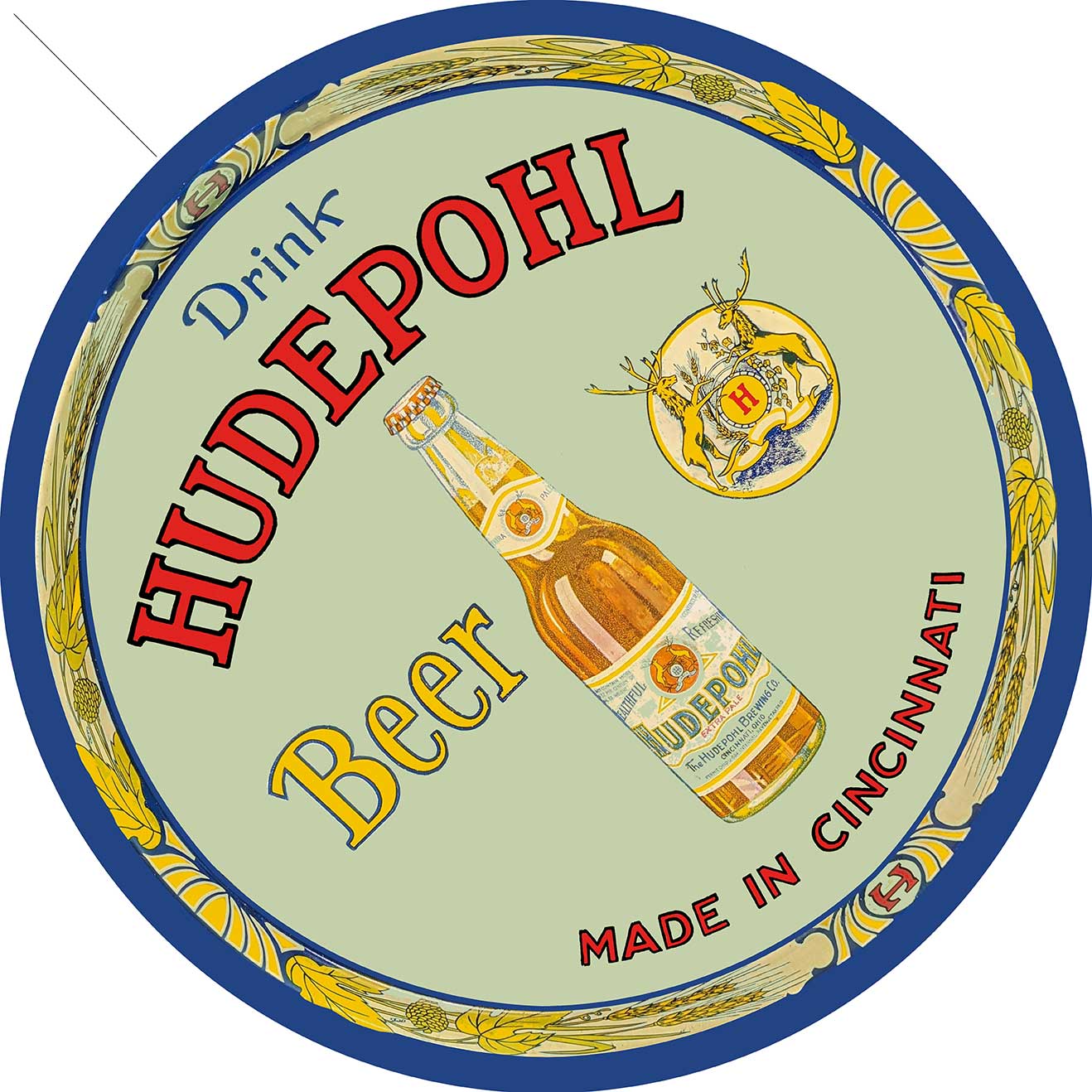 HUDEPOHL BEER 18 x 18