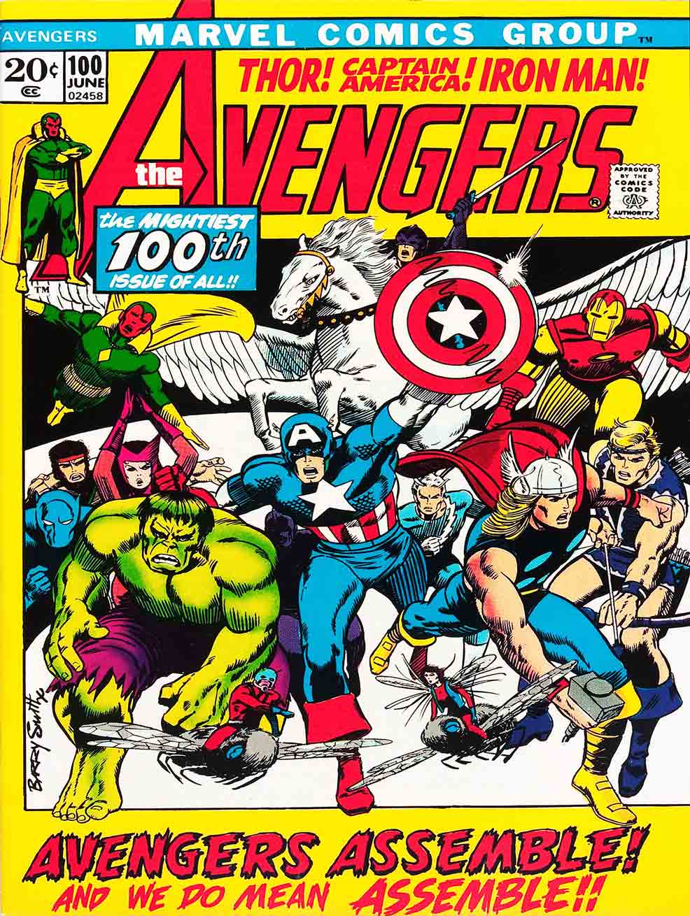 AVENGERS 100 18 x 24