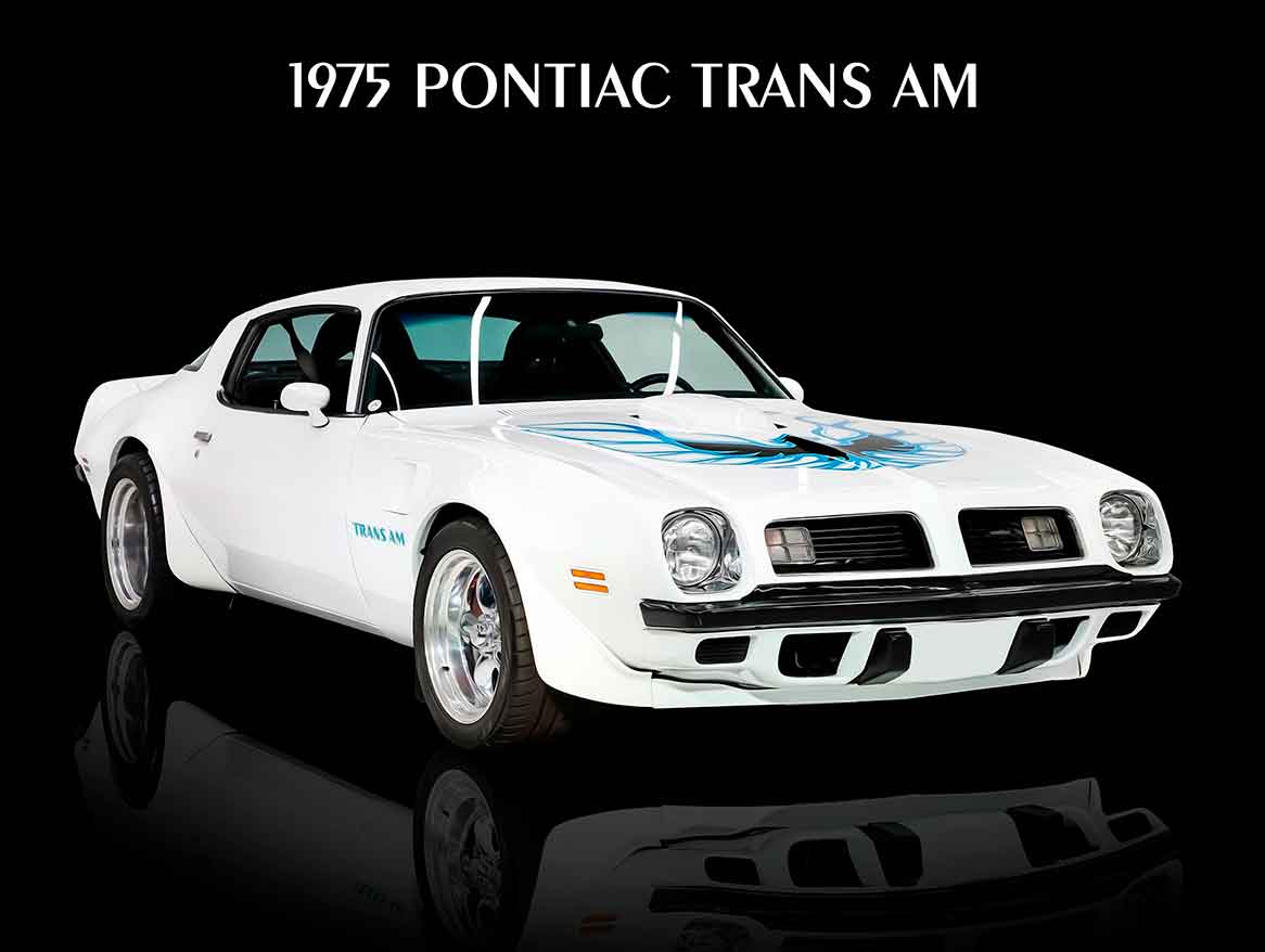 1975 PONTIAC TRANS AM 16 x 12