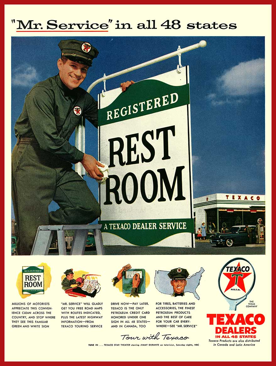 TEXACO 12 x 16