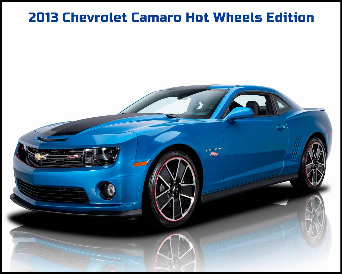 2013 CHEVROLET CAMARO HOT WHEELS EDITION 24 x 30