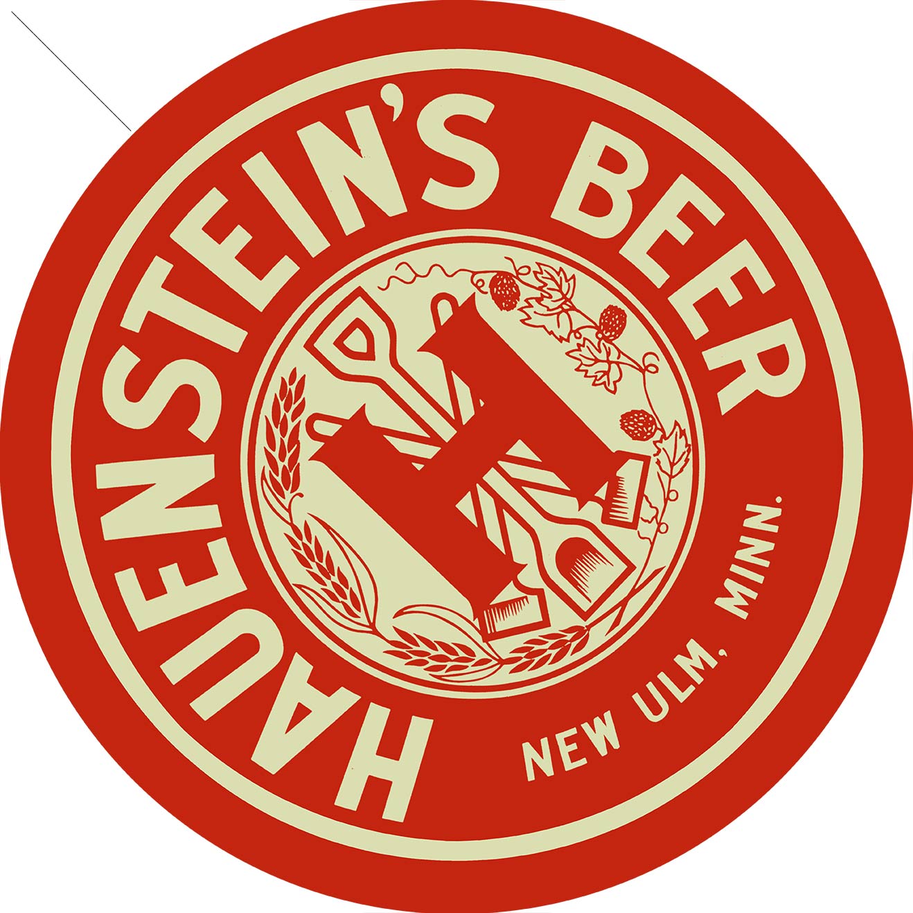 HAUENSTEINS BEER 18 x 18