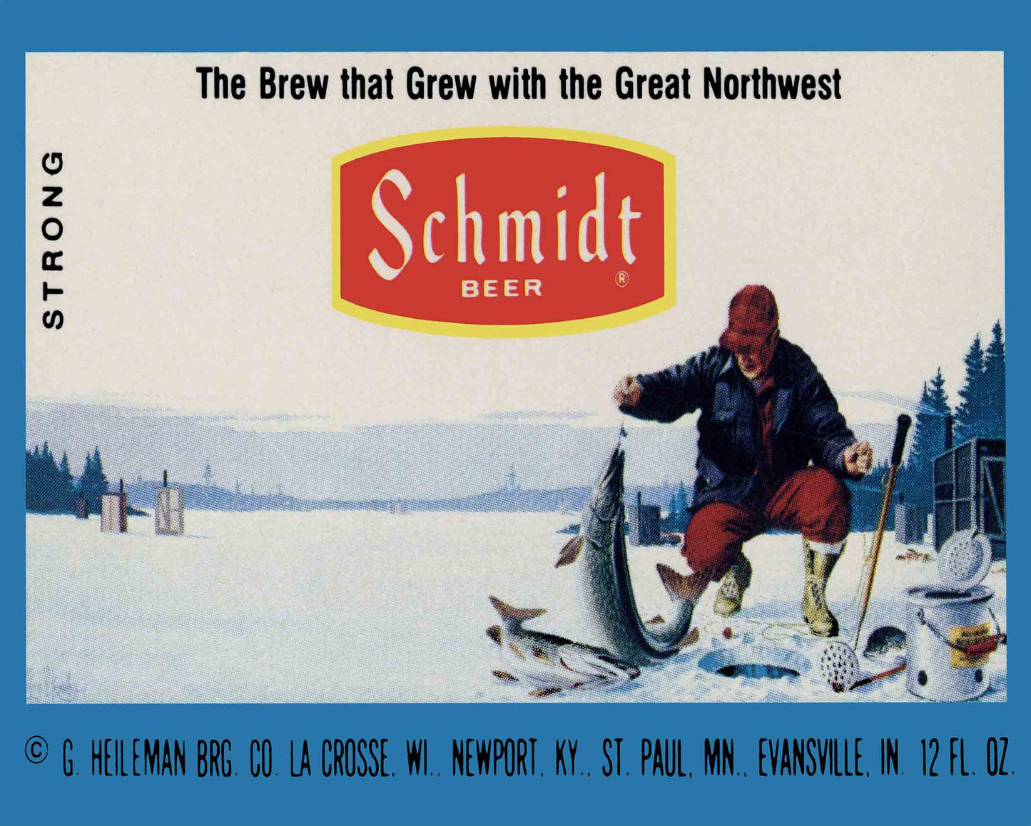 SCHMIDT STRONG ICE FISHING 30 x 24