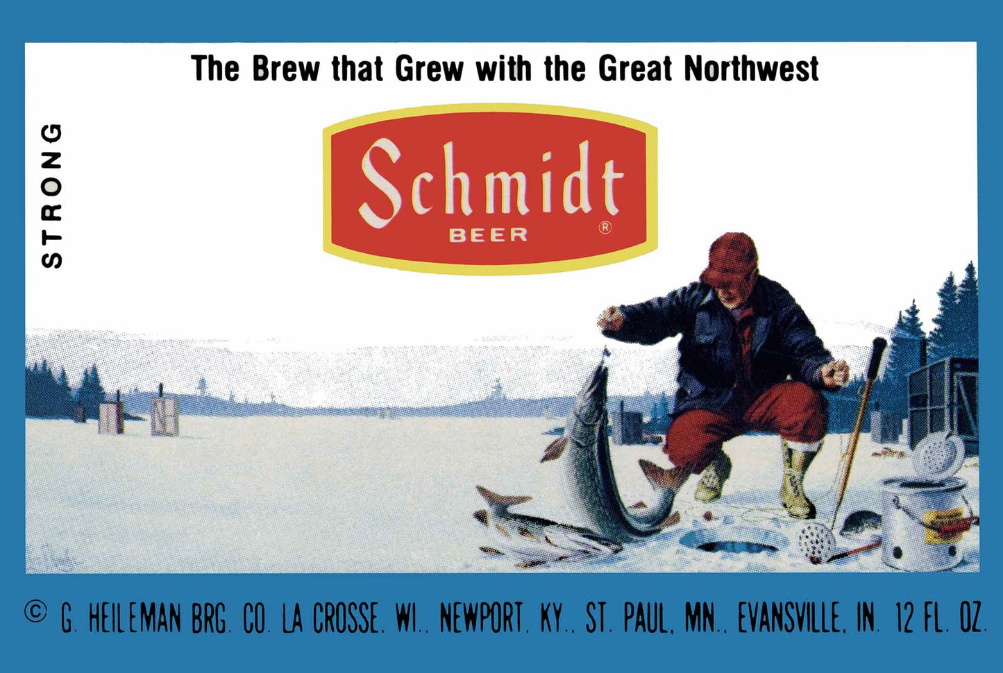 SCHMIDT STRONG ICE FISHING 36 x 24