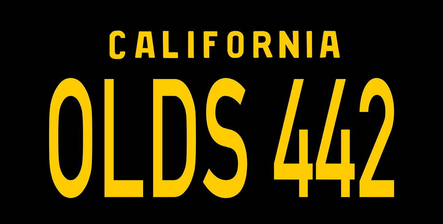 CALIFORNIA OLDS 442 24 x 12