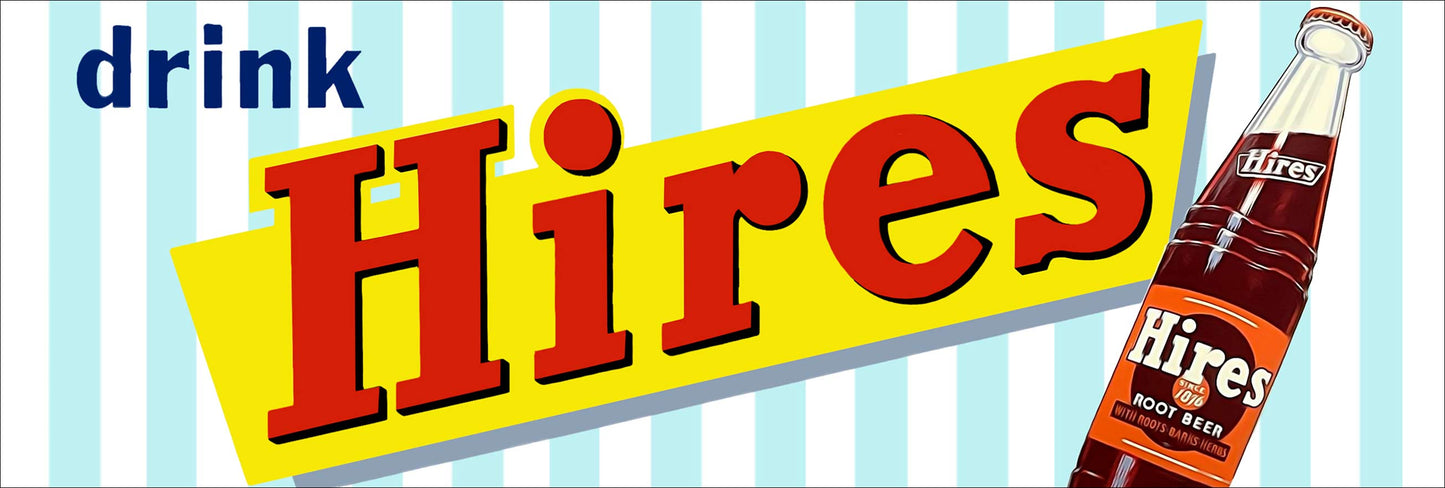 DRINK HIRES 36 x 12