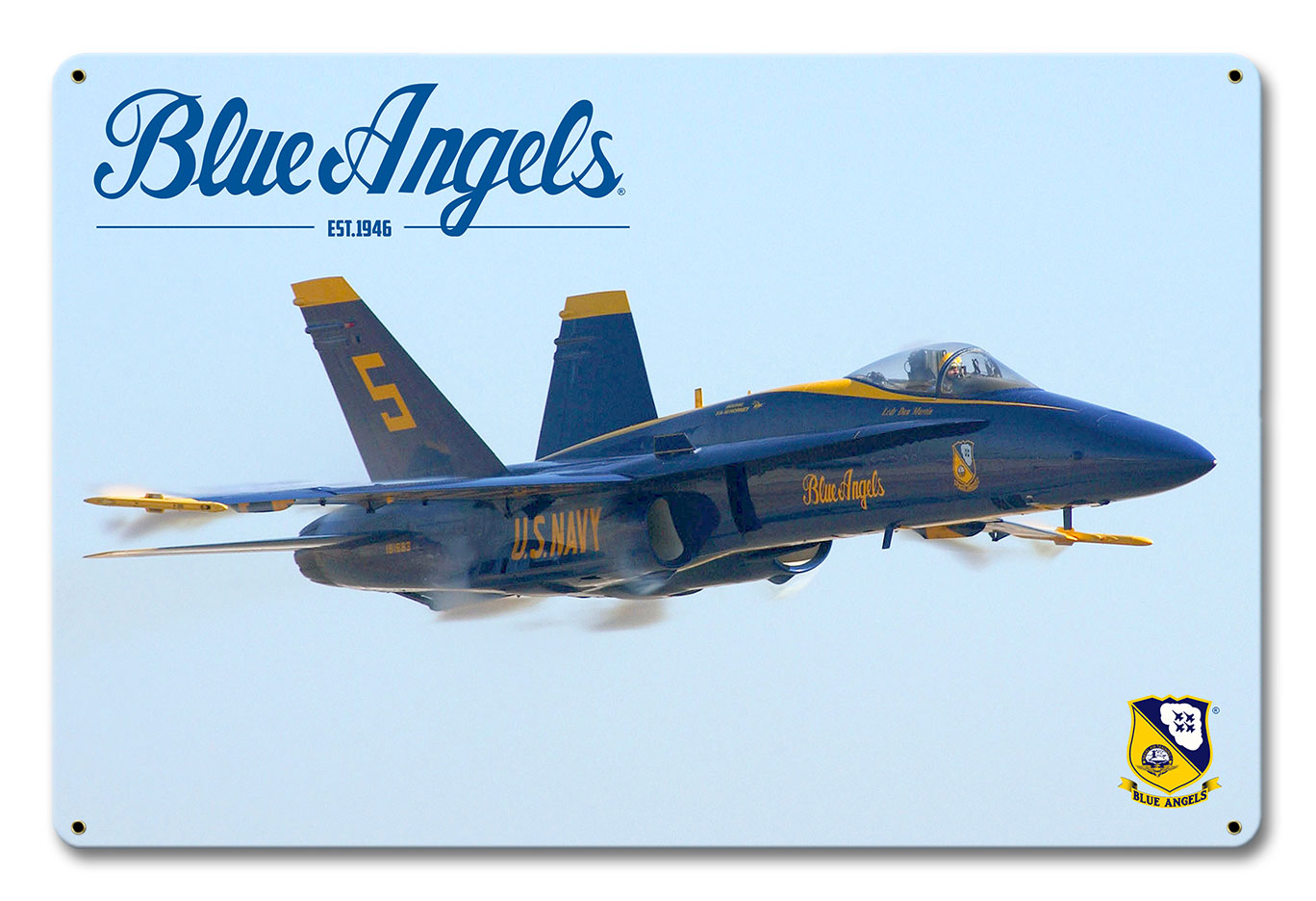 Blue Angels No5 12 X 18
