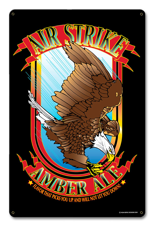 Airstrike Amber Ale 12 x 18