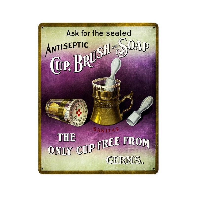 19 Cup, Brush, Soap 12 x 15