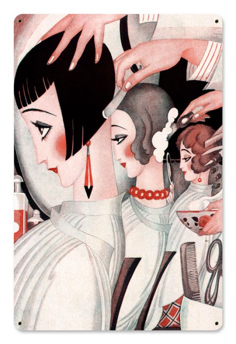 Bobbing Ladies 12 x 18