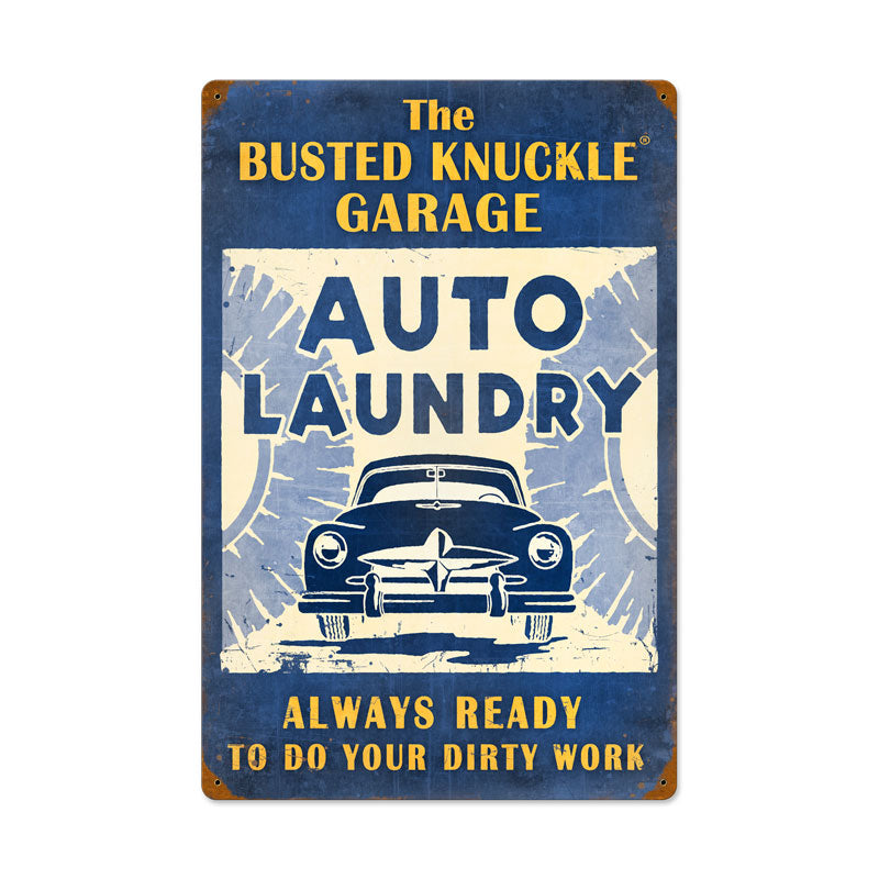 Auto Laundry 16 x 24