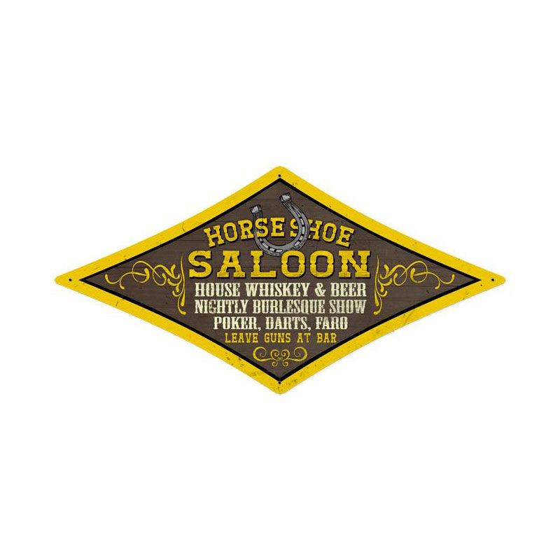 Horse Shoe Saloon 24 x 12