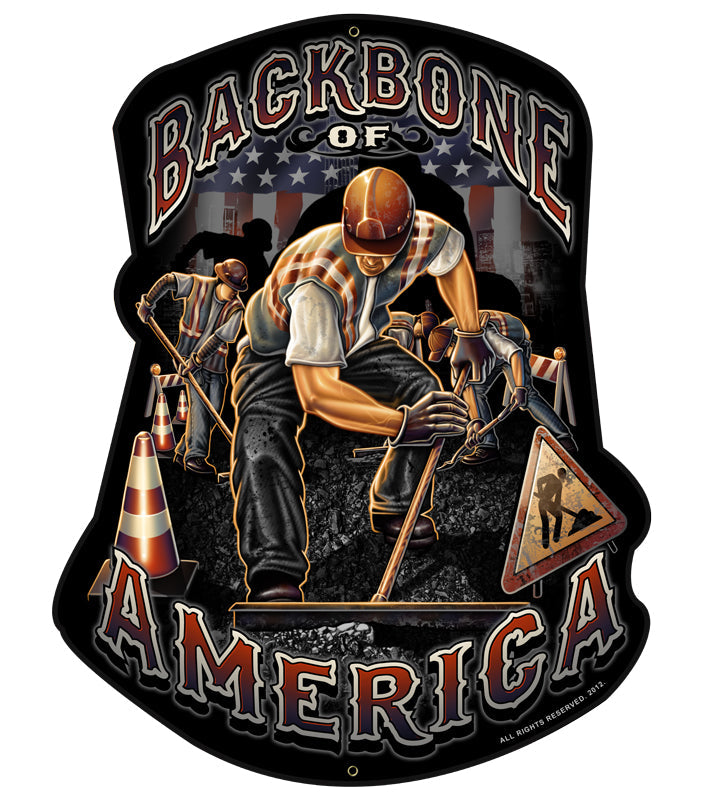 American Labor Worker 14 x 18