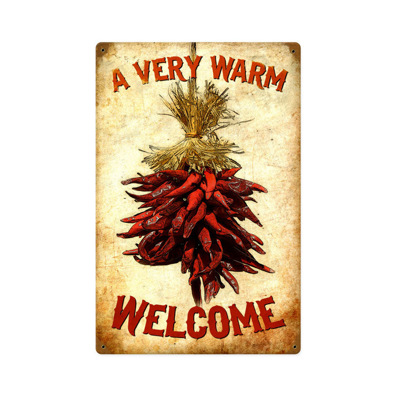 Welcome Chilies 12 x 18