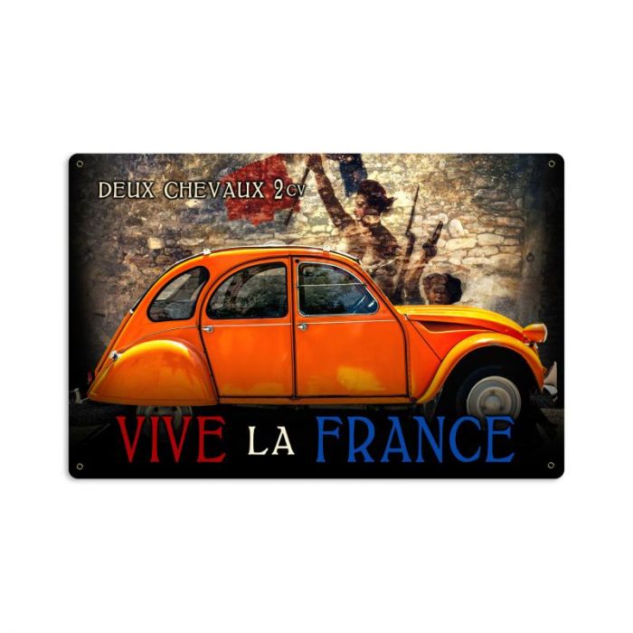 Deux Chevaux Large 36 x 24