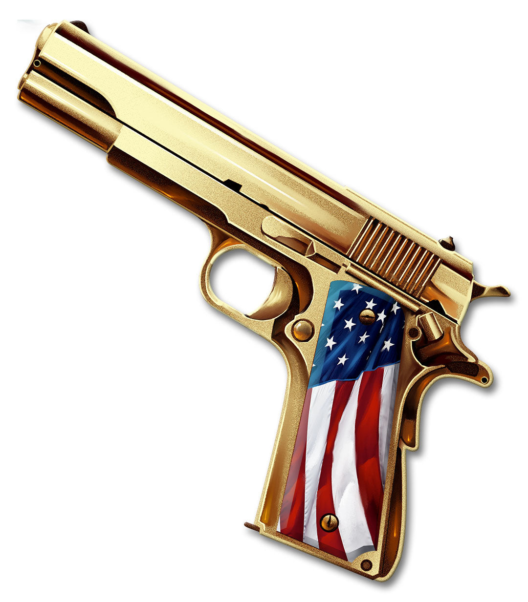 Golden Gun 16 x 14
