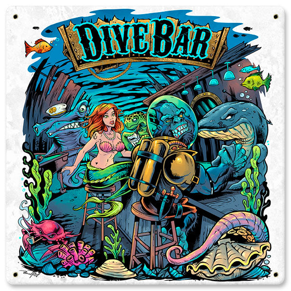 Dive Bar 12 x 12