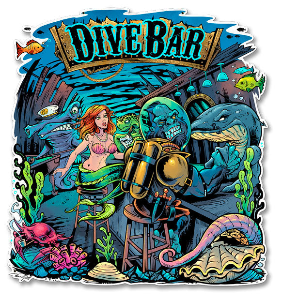 Dive Bar 16 x 14