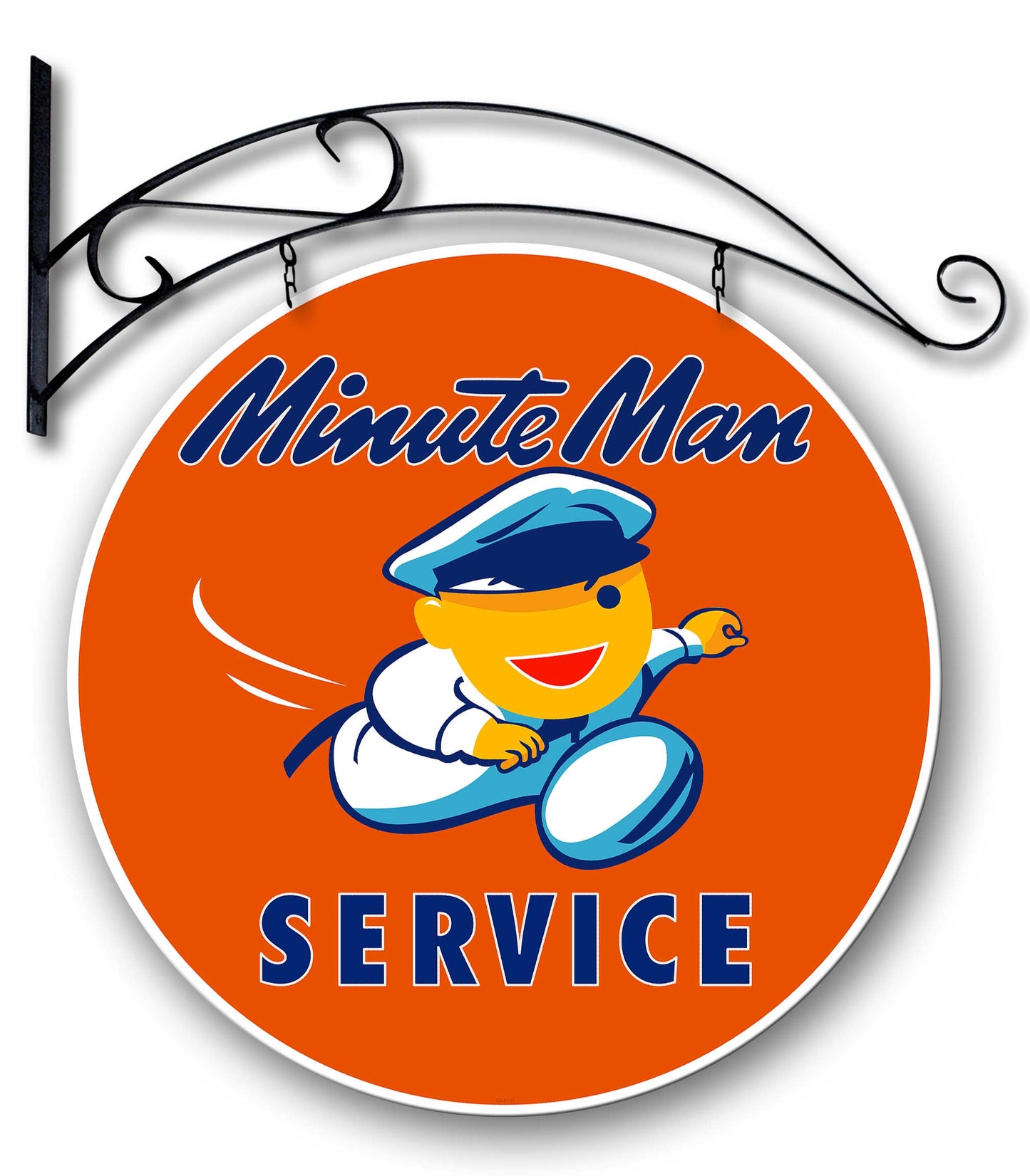Minute Man Service Dbl Sided W Hanger 24 X 24