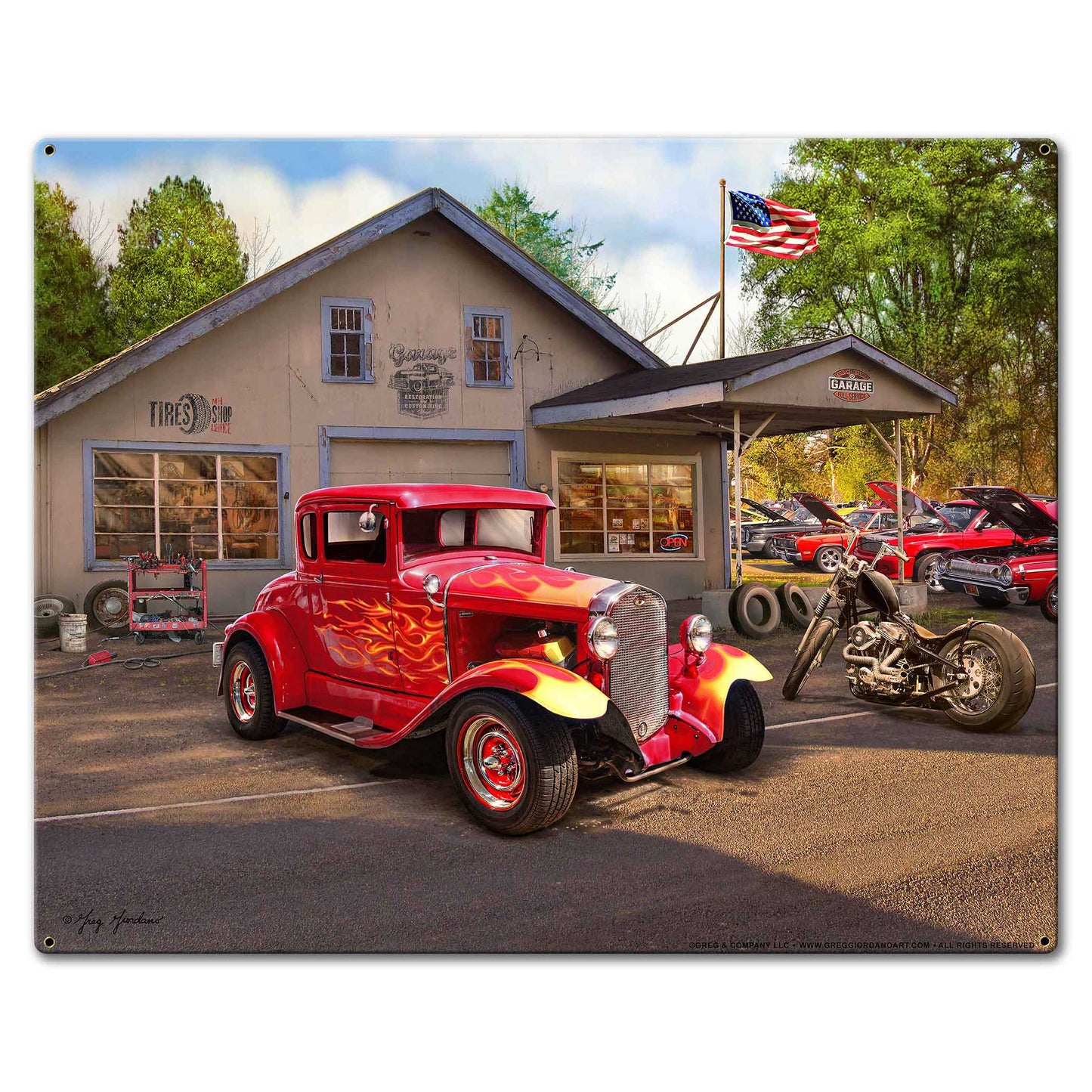 Nostalgic America 30 x 24