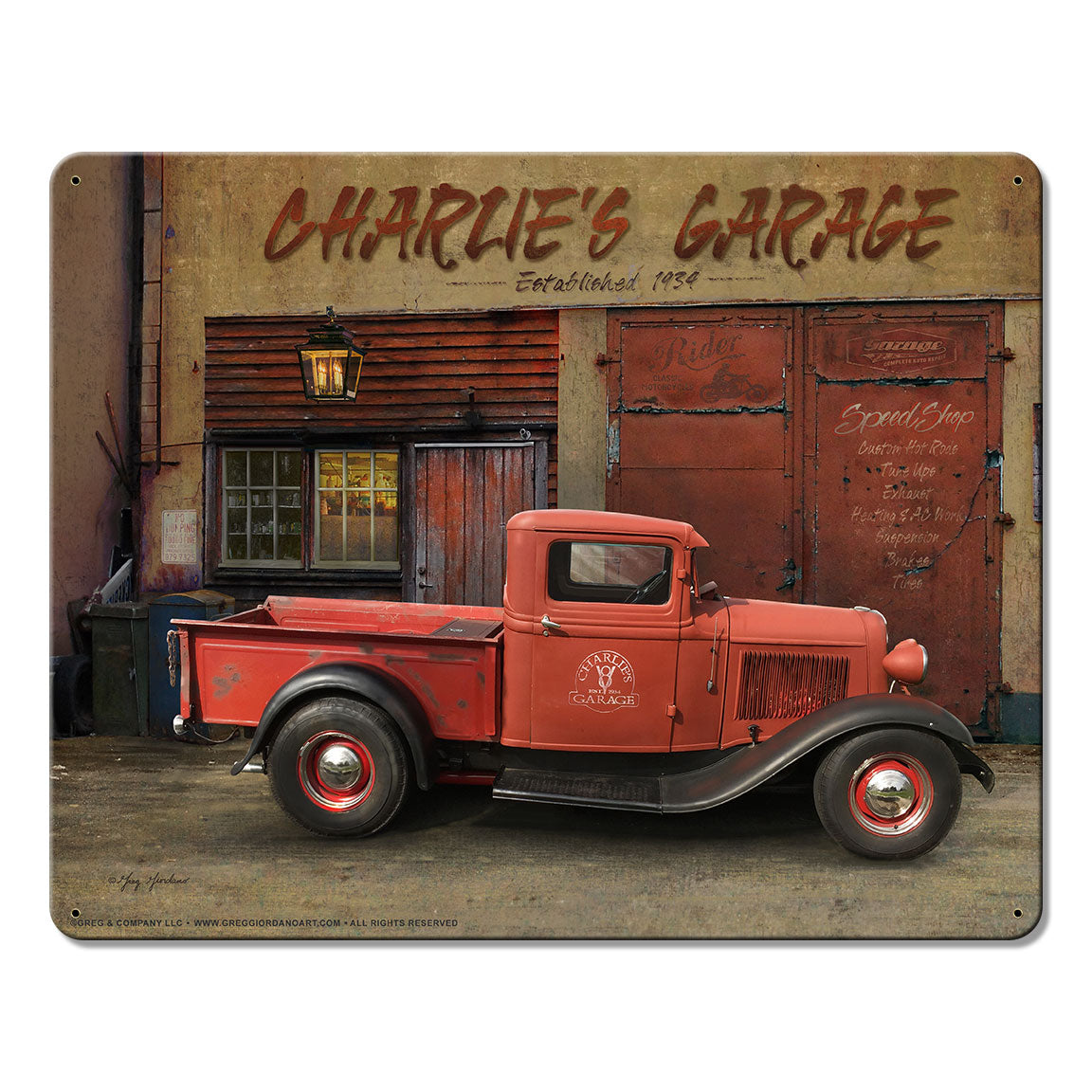Charlie'S Garage 15 x 12