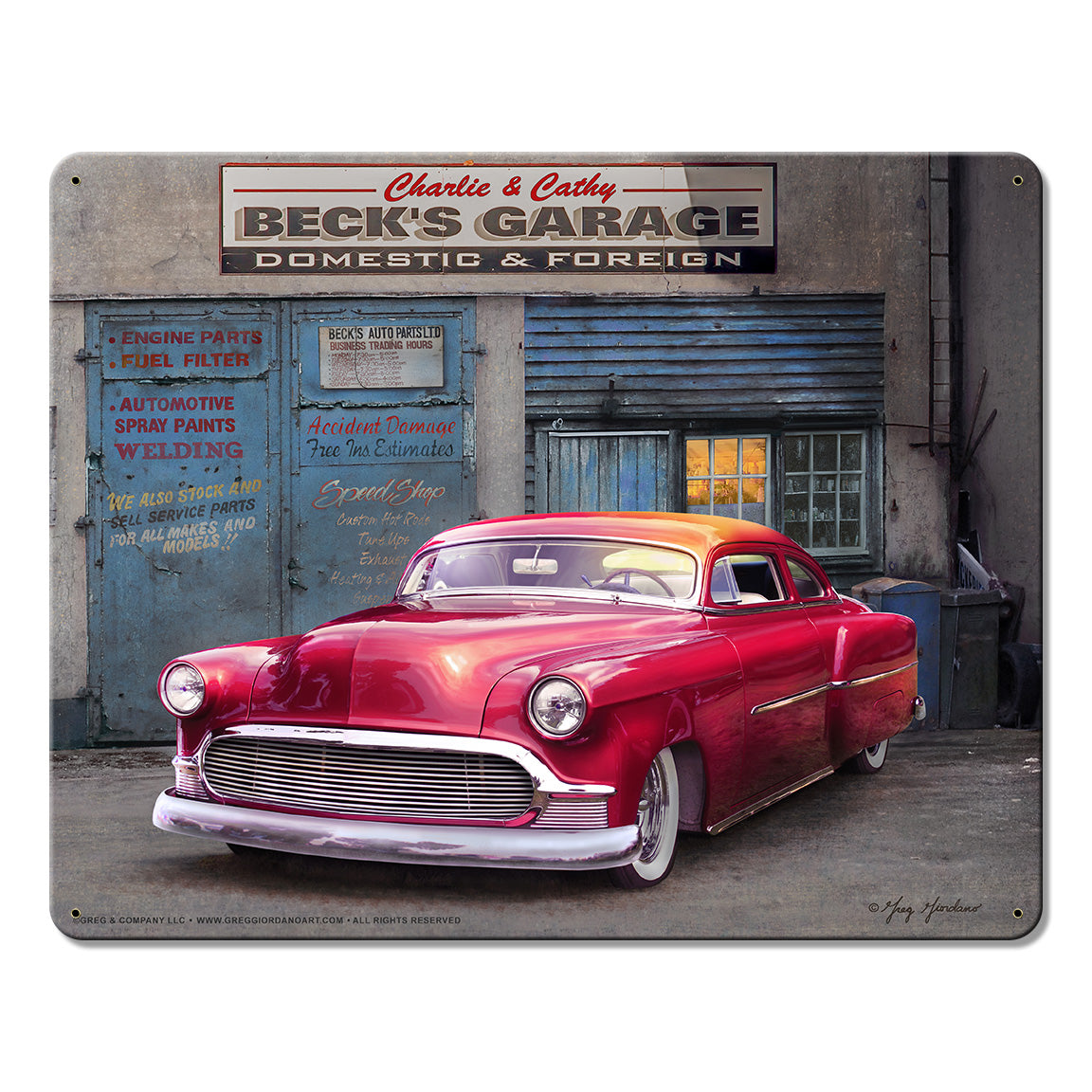 Beck'S Garage 15 x 12