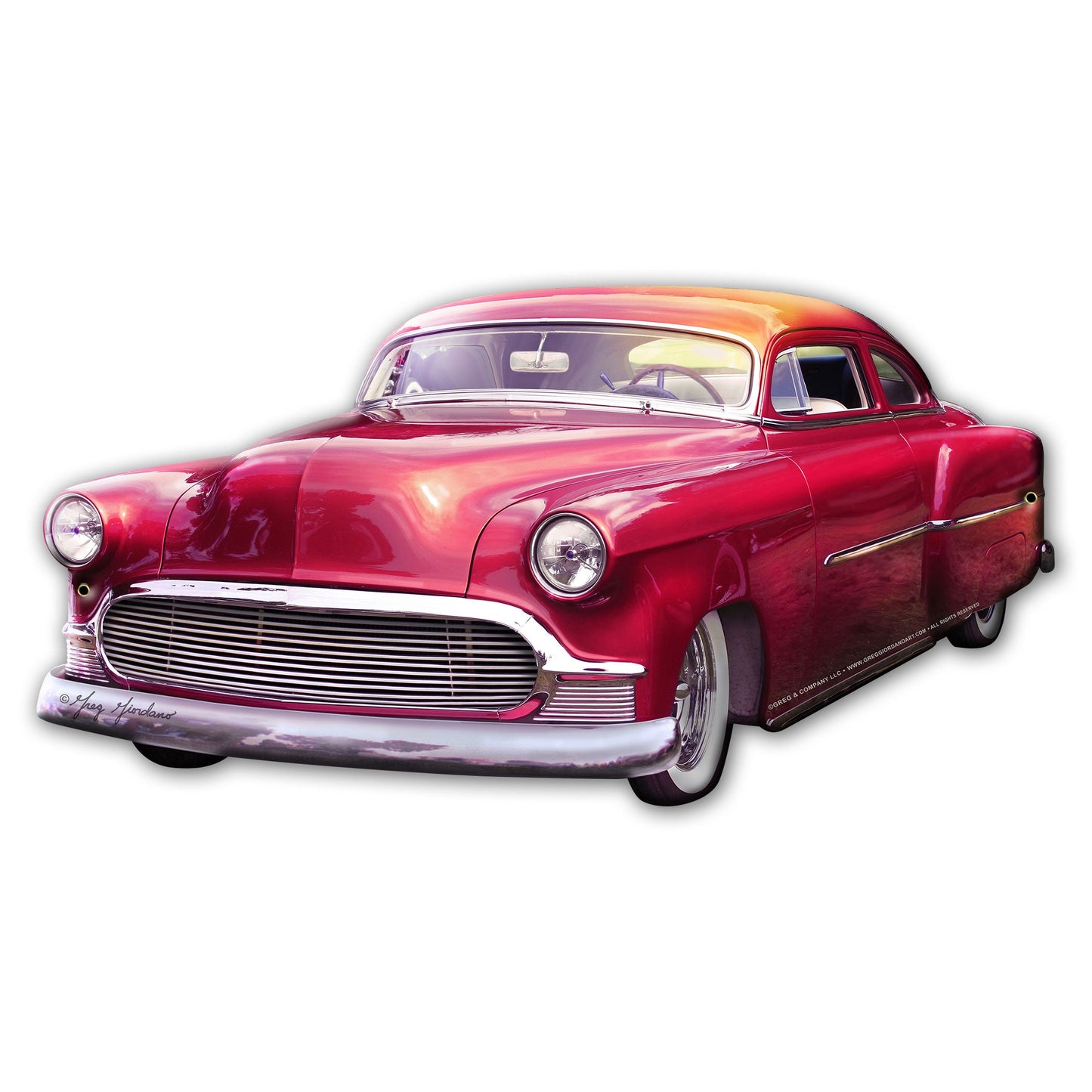 Chevy Cut Out 18In X7In 18 x 7