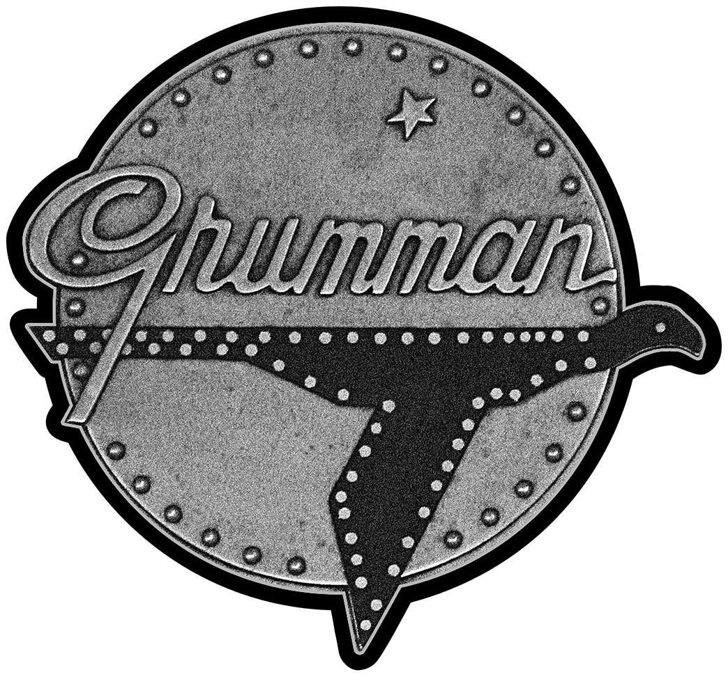 Grumman Rivet Logo 14 X 13