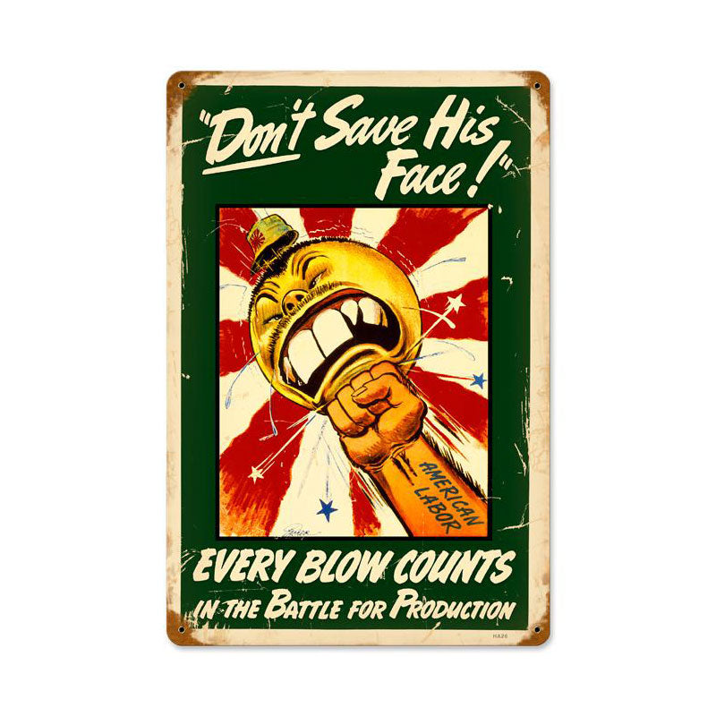 Every Blow Counts 18 x 12