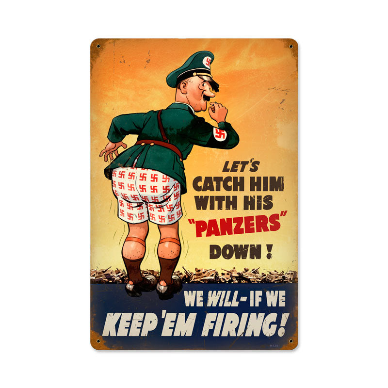 Panzers Down 12 x 18