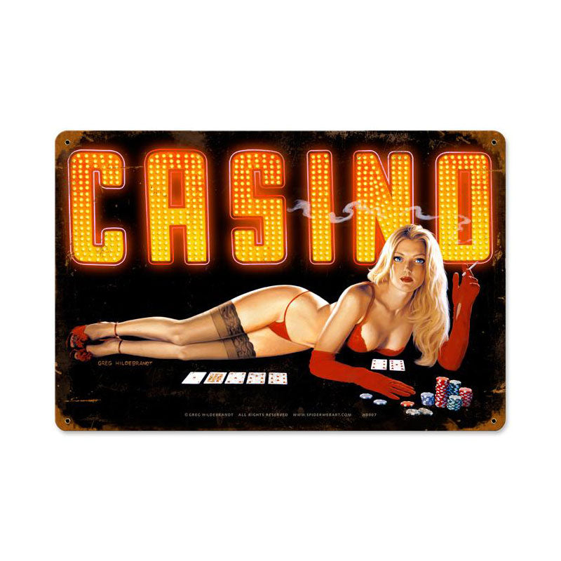 Red Light Casino 18 x 12