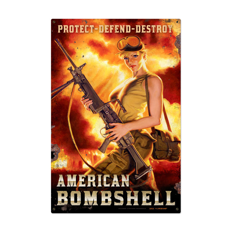 American Bombshell 24 x 36